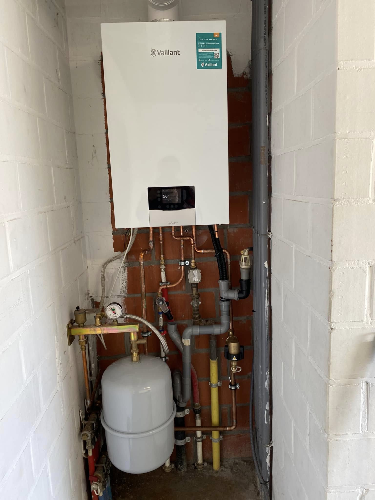 Sanitair installatie — VT Verwarming Sanitair Gent